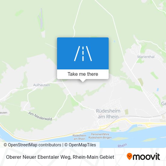 Oberer Neuer Ebentaler Weg map