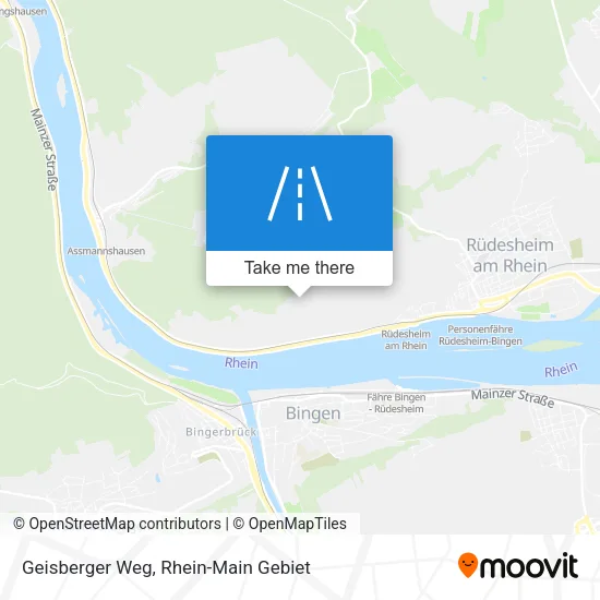 Карта Geisberger Weg