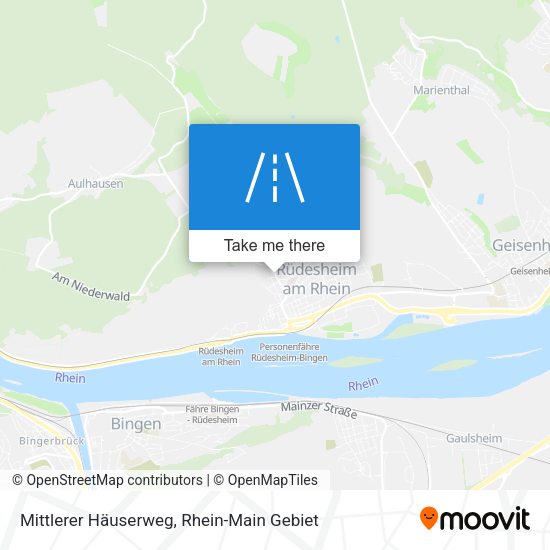 Mittlerer Häuserweg map