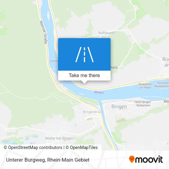 Карта Unterer Burgweg