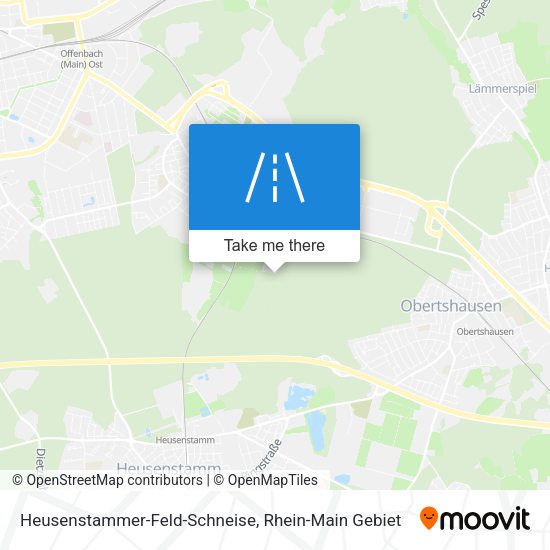 Heusenstammer-Feld-Schneise map