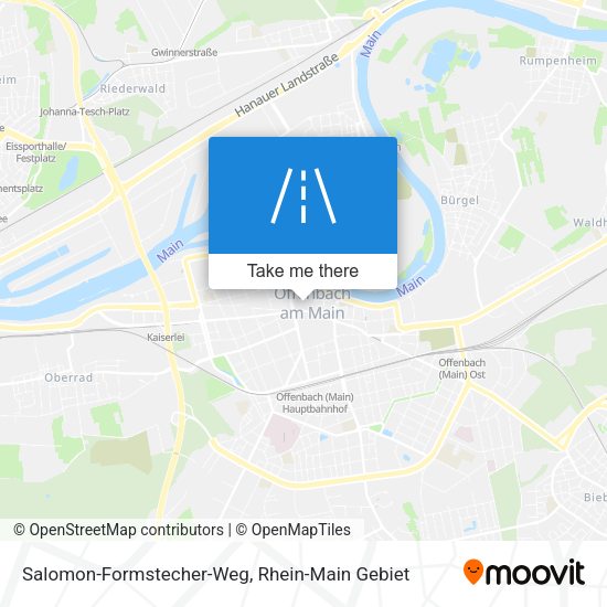 Salomon-Formstecher-Weg map