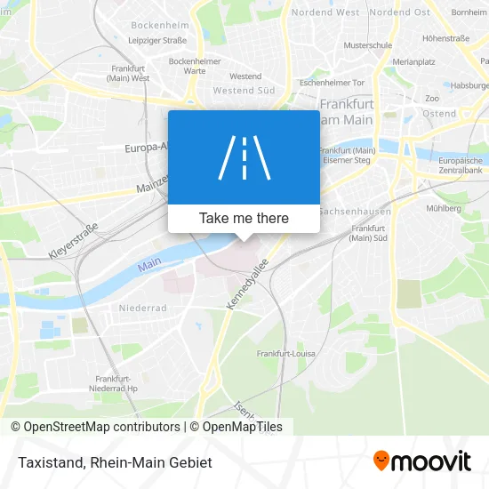 Карта Taxistand