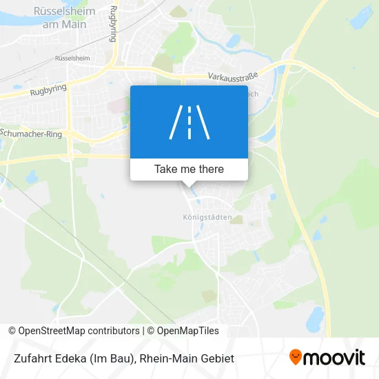 Zufahrt Edeka (Im Bau) map