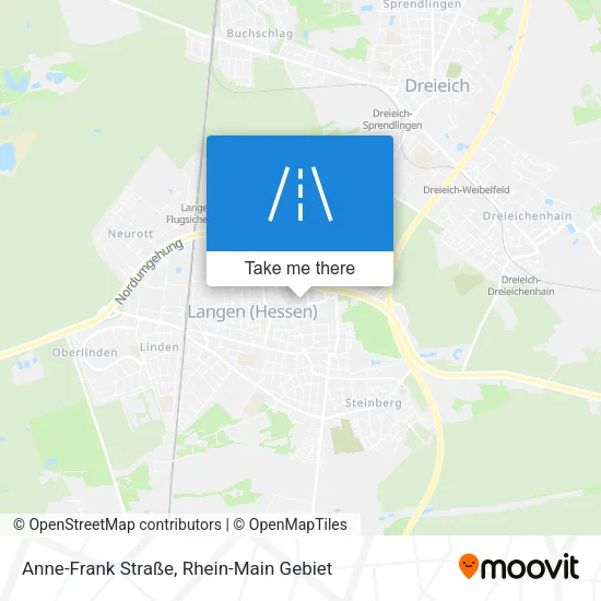 Карта Anne-Frank Straße