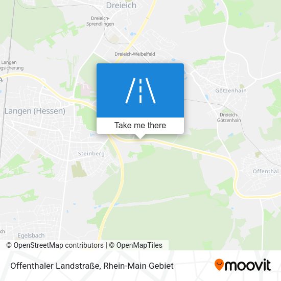 Offenthaler Landstraße map