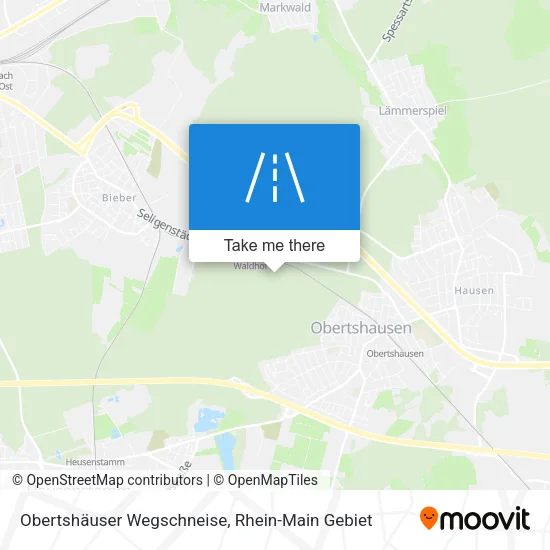 Карта Obertshäuser Wegschneise