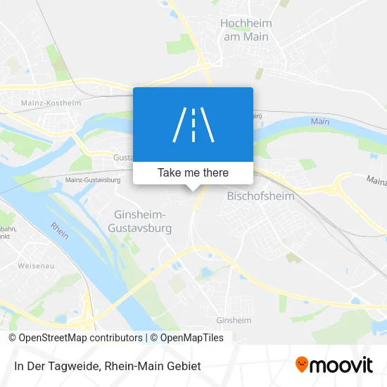 Карта In Der Tagweide