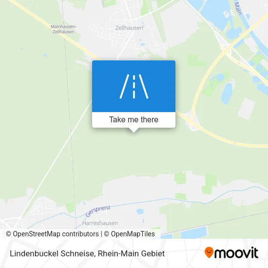 Карта Lindenbuckel Schneise