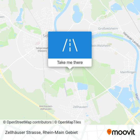 Zellhäuser Strasse map