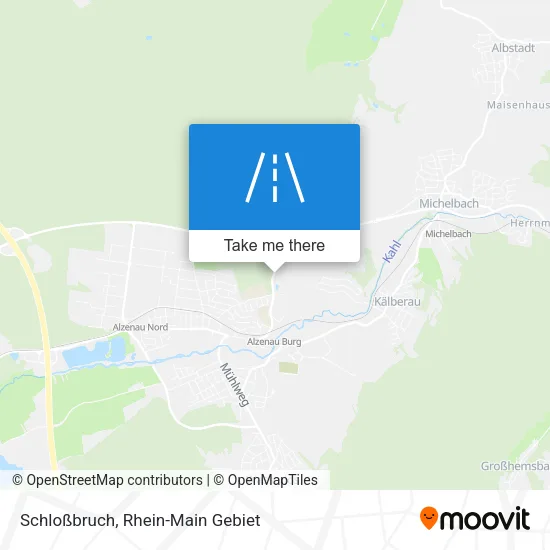 Карта Schloßbruch