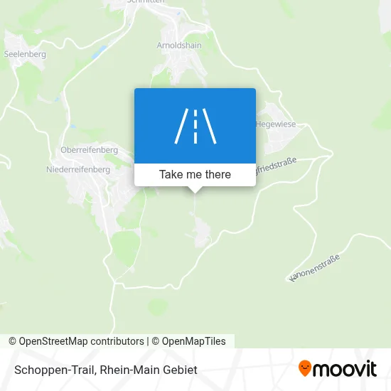 Schoppen-Trail map