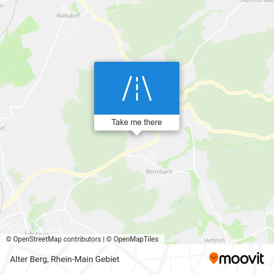 Карта Alter Berg