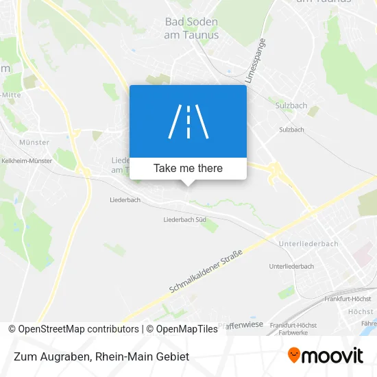 Карта Zum Augraben
