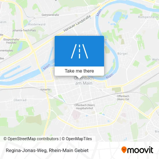 Карта Regina-Jonas-Weg