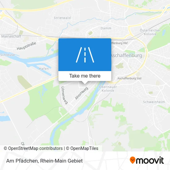 Карта Am Pfädchen