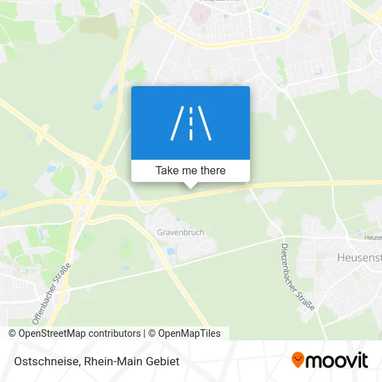 Карта Ostschneise