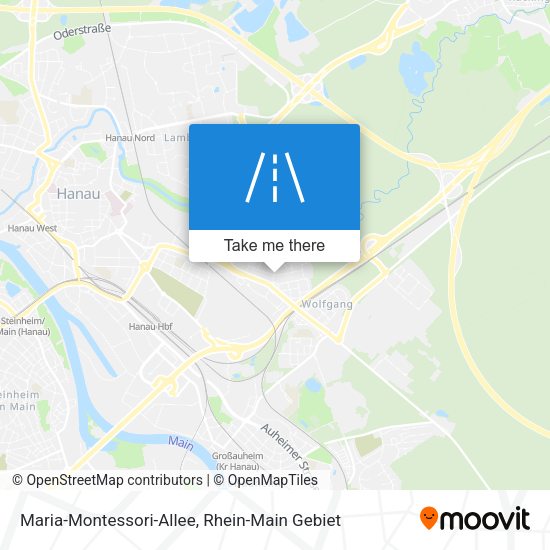 Maria-Montessori-Allee map