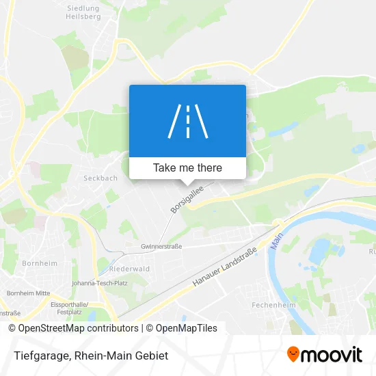 Карта Tiefgarage
