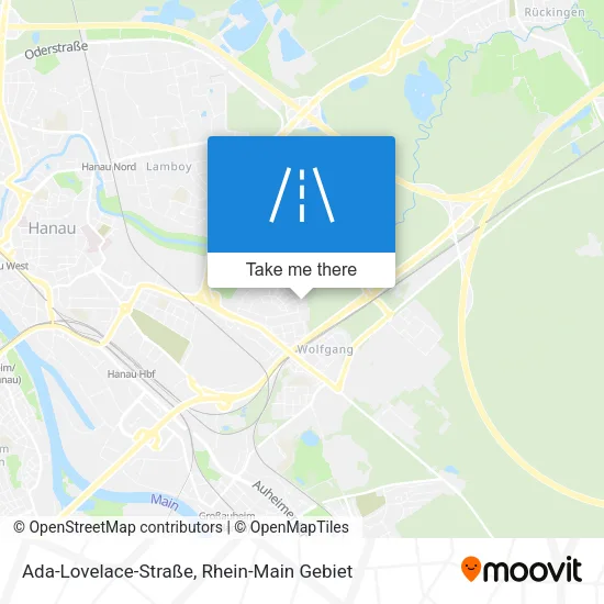 Карта Ada-Lovelace-Straße