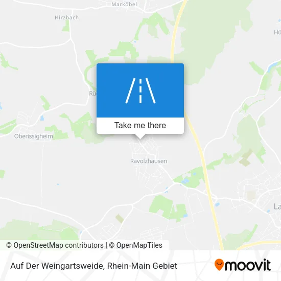 Карта Auf Der Weingartsweide