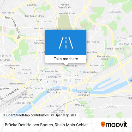 Brücke Des Halben Bootes map