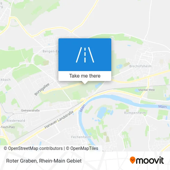 Карта Roter Graben