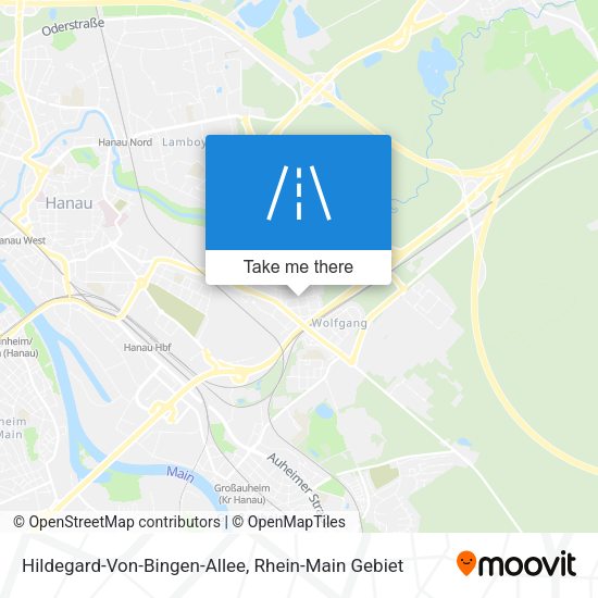 Hildegard-Von-Bingen-Allee map