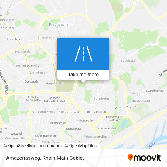Карта Amazonasweg