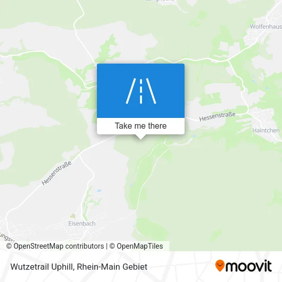 Карта Wutzetrail Uphill