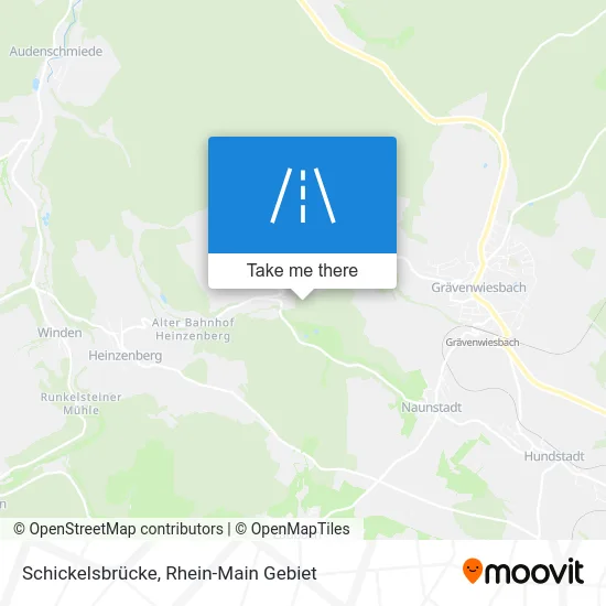 Карта Schickelsbrücke