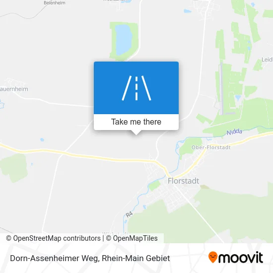 Карта Dorn-Assenheimer Weg