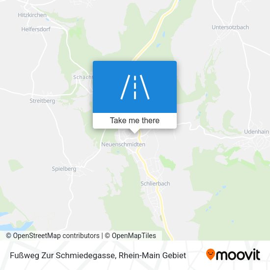 Fußweg Zur Schmiedegasse map