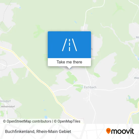Карта Buchfinkenland