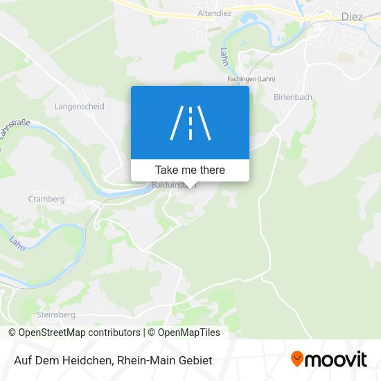 Карта Auf Dem Heidchen