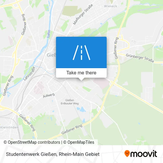 Карта Studentenwerk Gießen