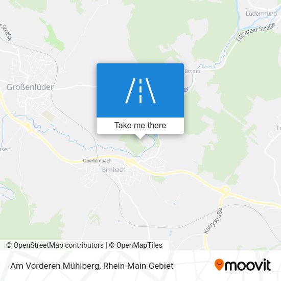 Am Vorderen Mühlberg map