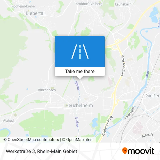 Карта Werkstraße 3