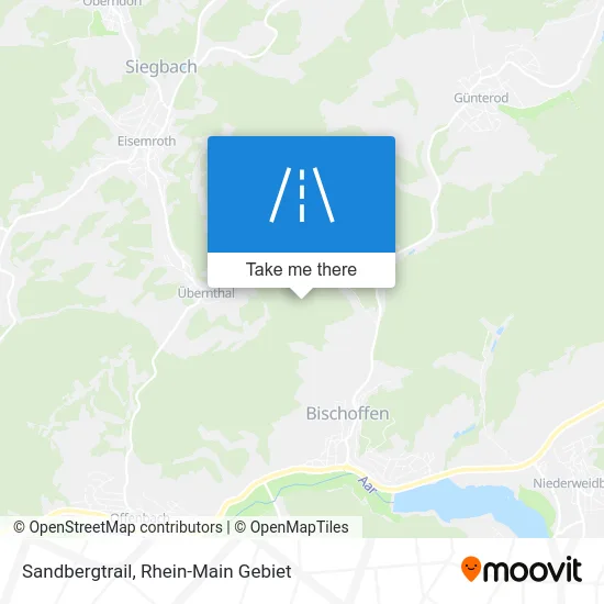 Карта Sandbergtrail