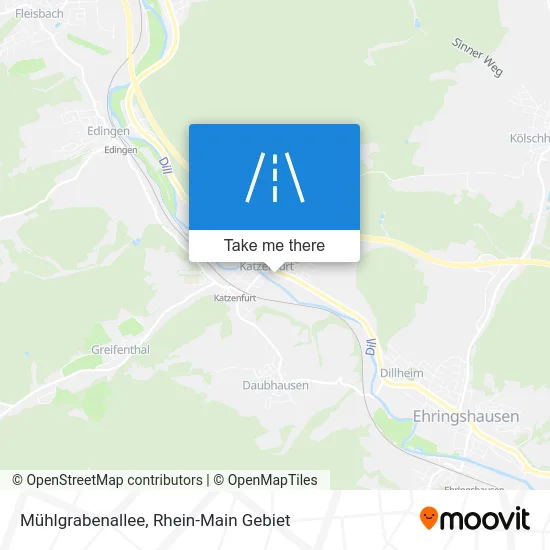 Карта Mühlgrabenallee