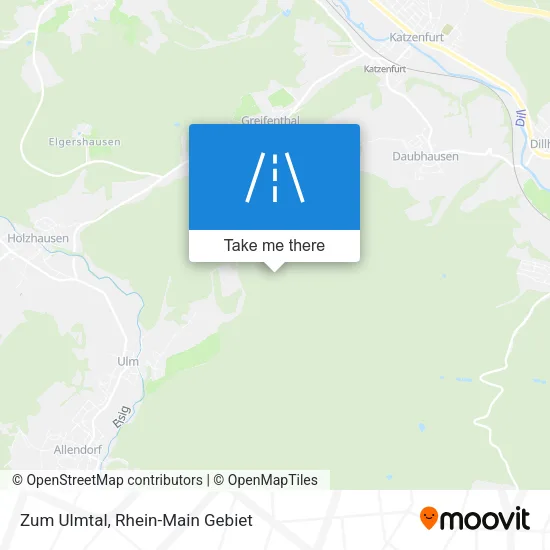 Карта Zum Ulmtal