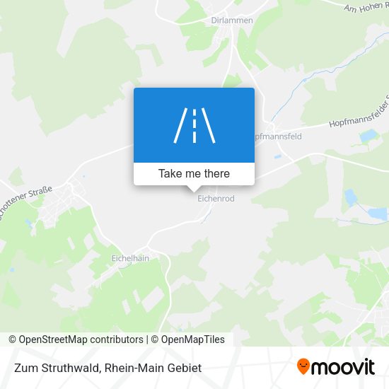 Карта Zum Struthwald