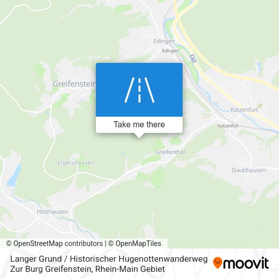 Langer Grund / Historischer Hugenottenwanderweg Zur Burg Greifenstein map