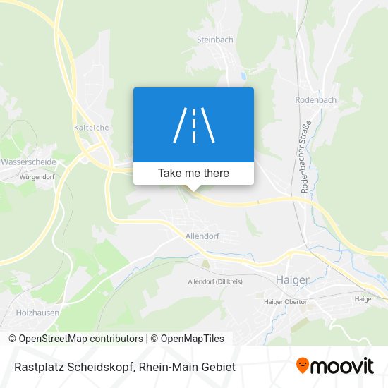 Карта Rastplatz Scheidskopf