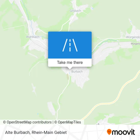 Карта Alte Burbach