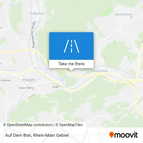 Карта Auf Dem Bon