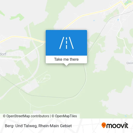 Карта Berg- Und Talweg