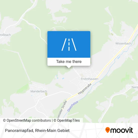 Карта Panoramapfad