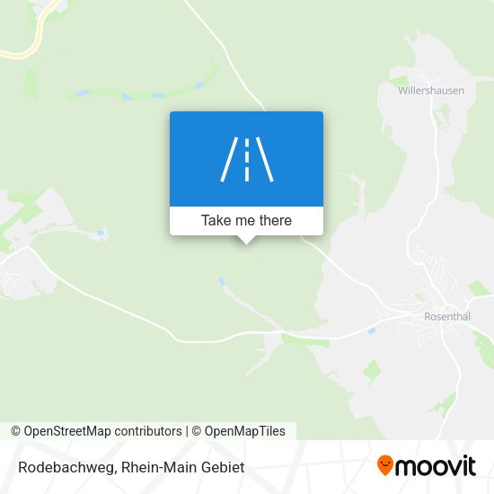 Карта Rodebachweg