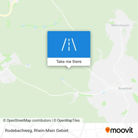 Карта Rodebachweg